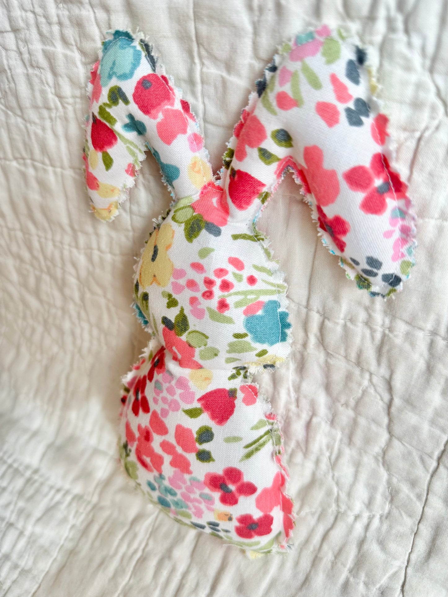 Spring Floral Easter Bunny Set