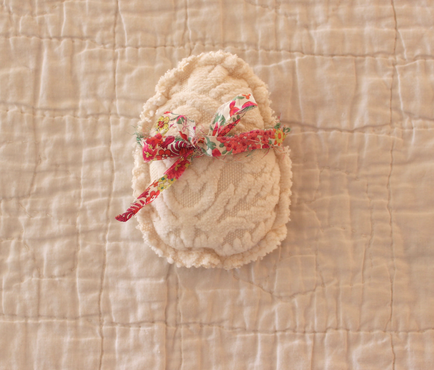 Brushed Chenille & Liberty Floral Trio