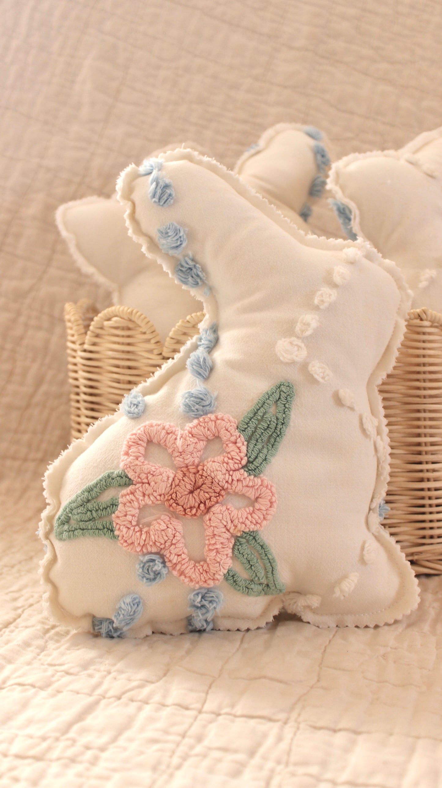 Vintage Chenille Bunny