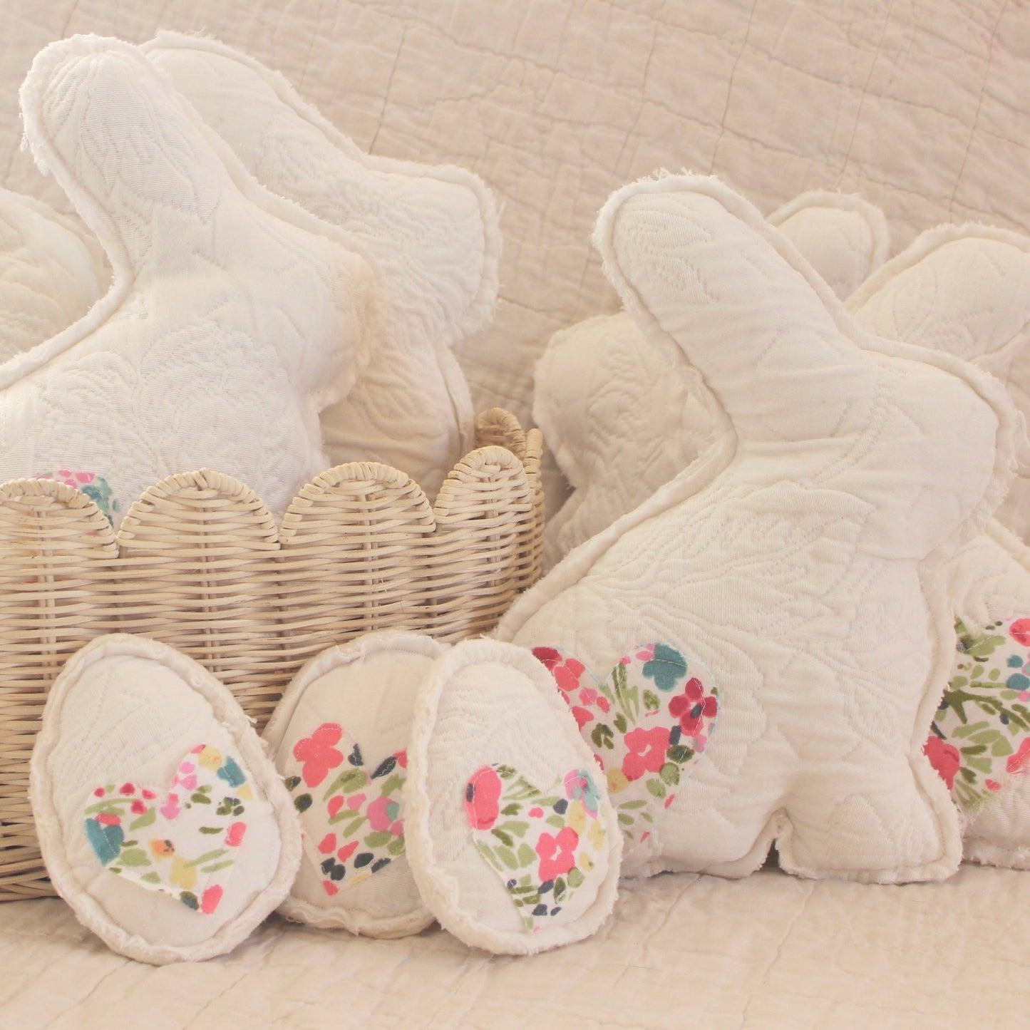 Matelasse Easter Trio