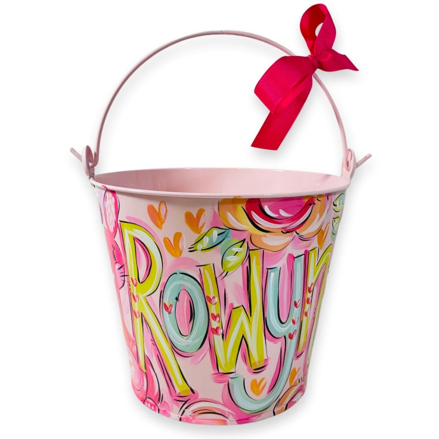 PINK BUNNY BUCKET