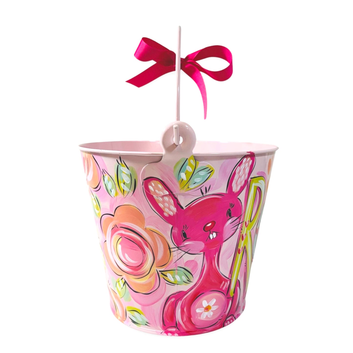 PINK BUNNY BUCKET