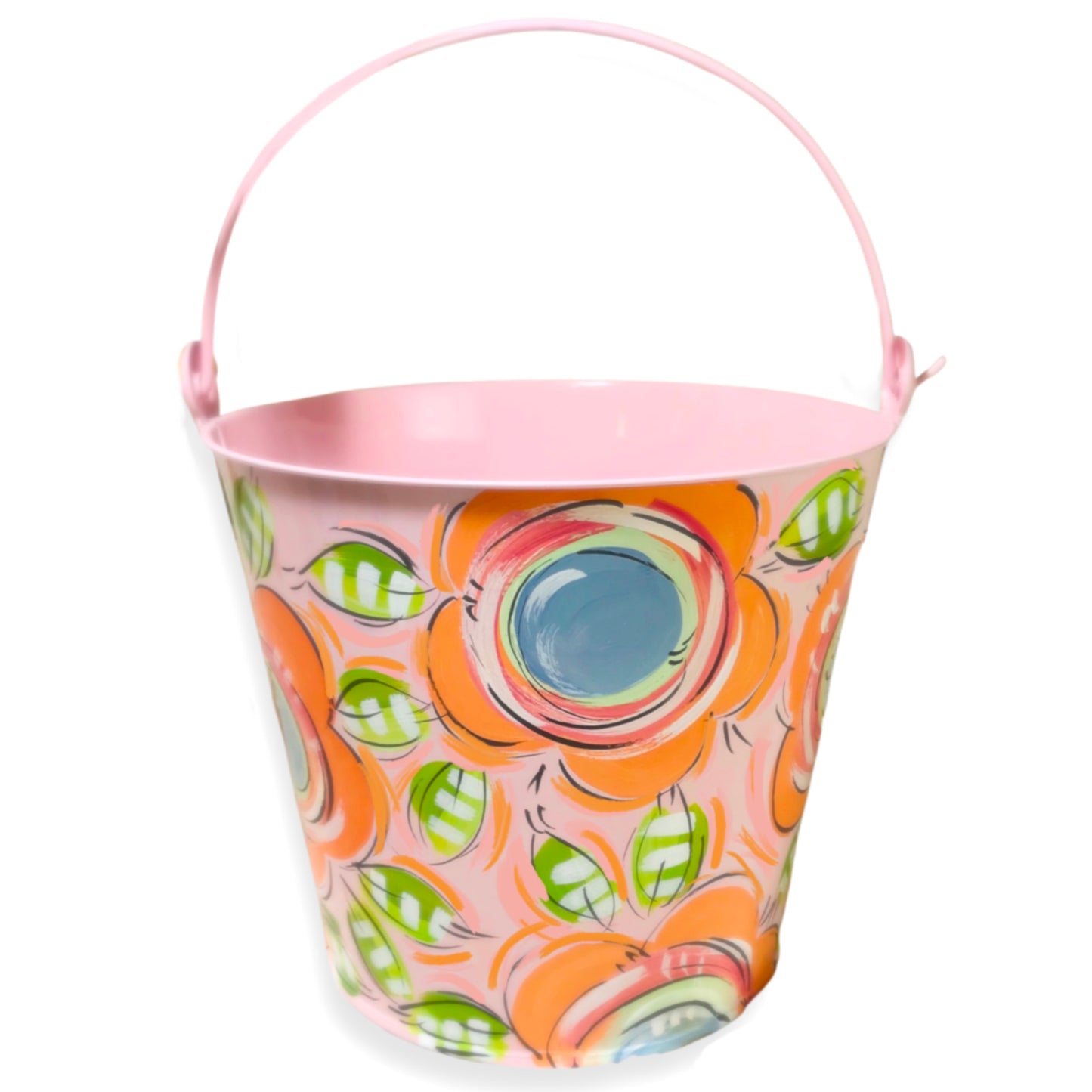 PINK & ORANGE FLORAL