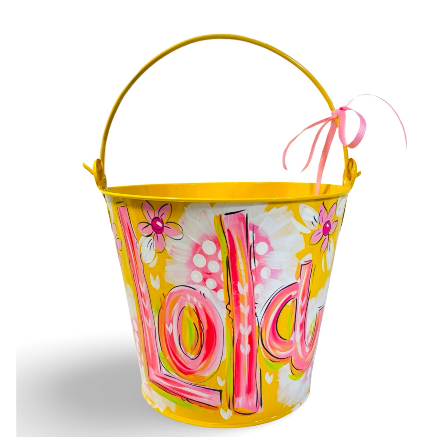 YELLOW DAISIES BUCKET