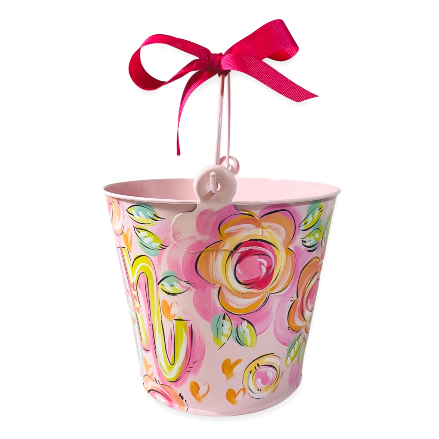 PINK BUNNY BUCKET