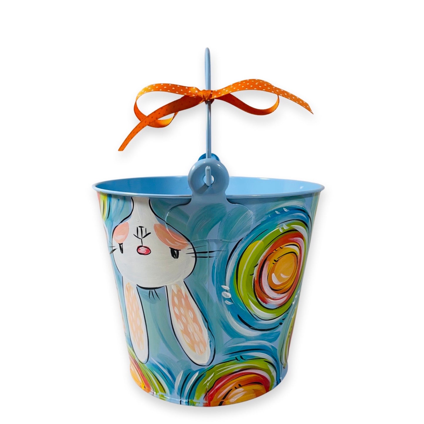 BLUE & GREEN BUNNY BUCKET