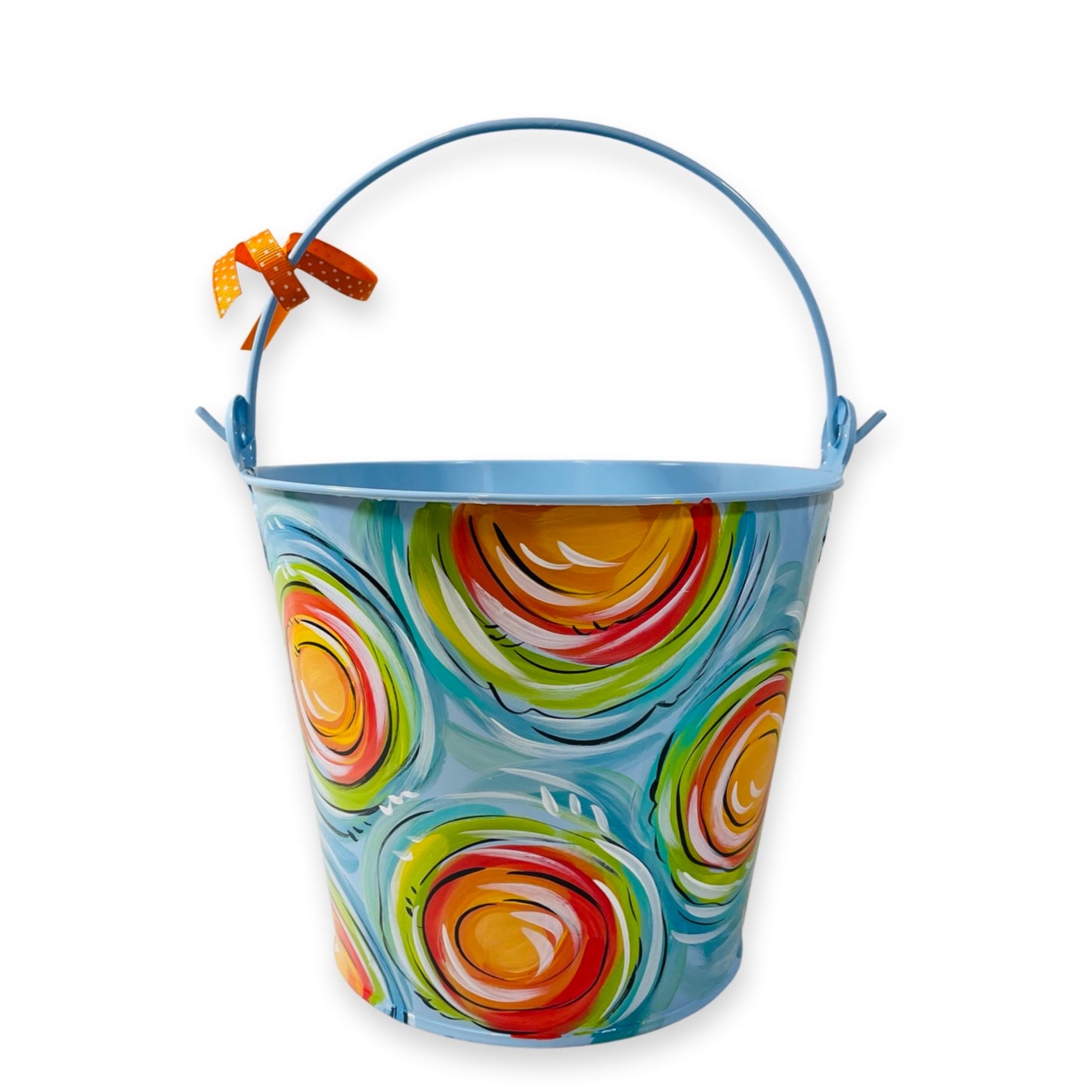 BLUE & GREEN BUNNY BUCKET