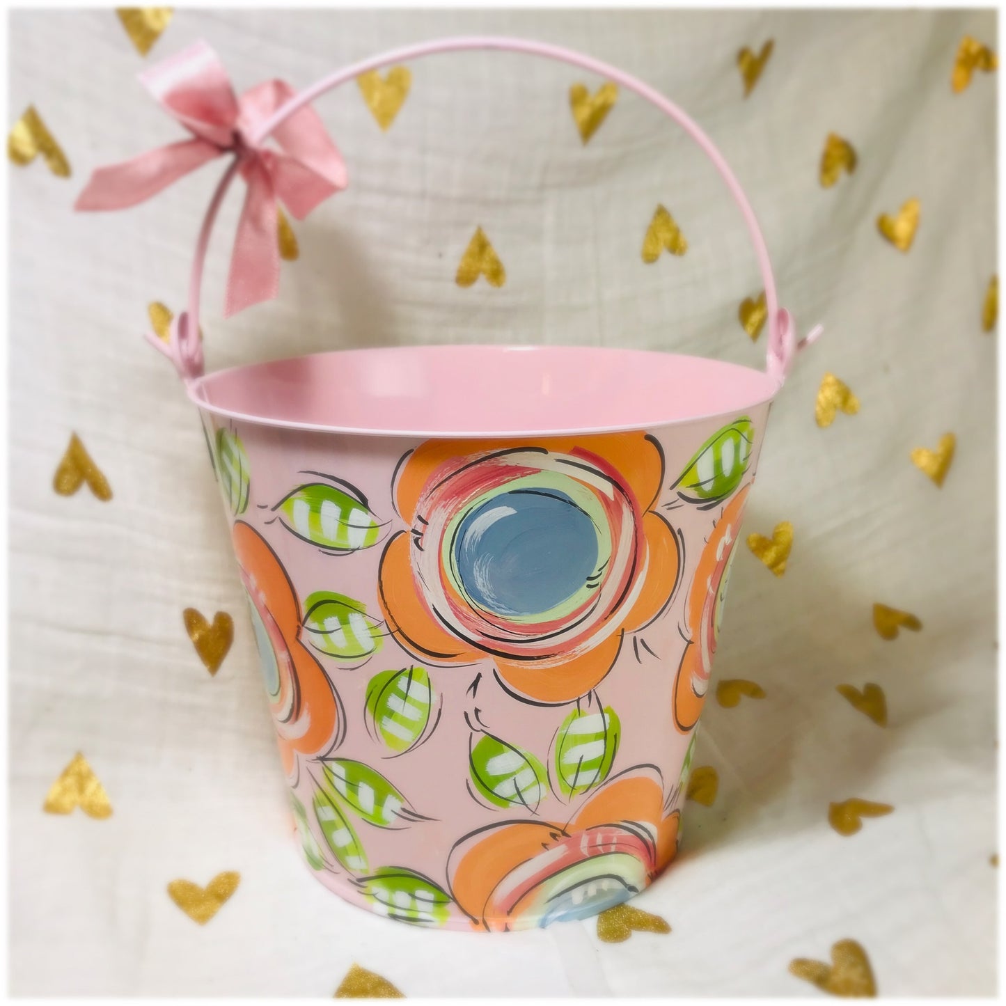 PINK & ORANGE FLORAL