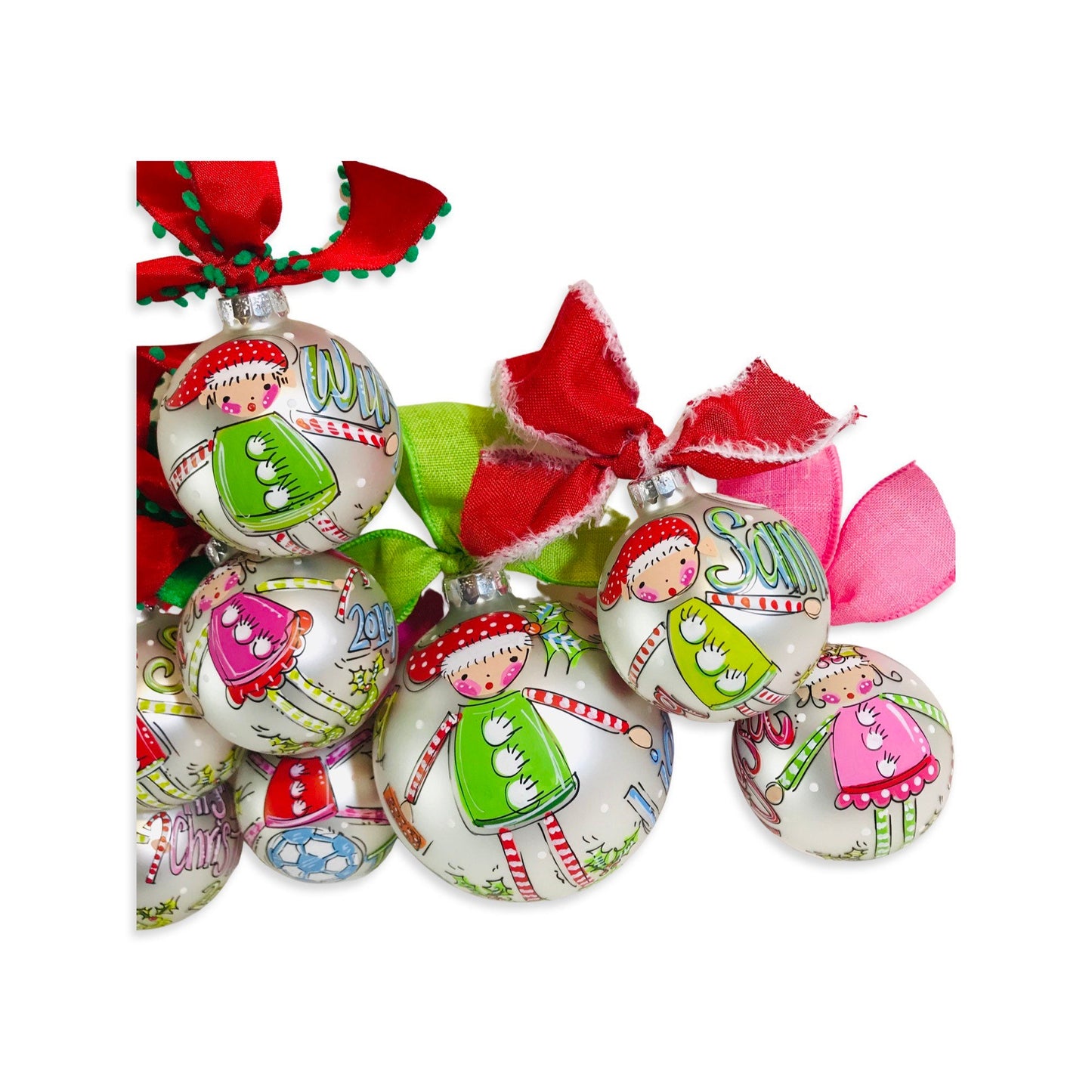 PINK ELF ORNAMENT