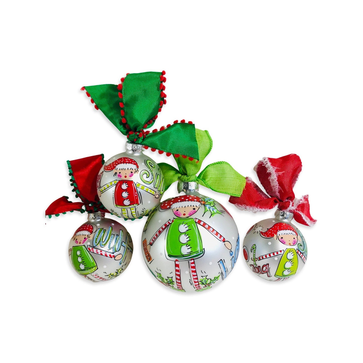 PINK ELF ORNAMENT