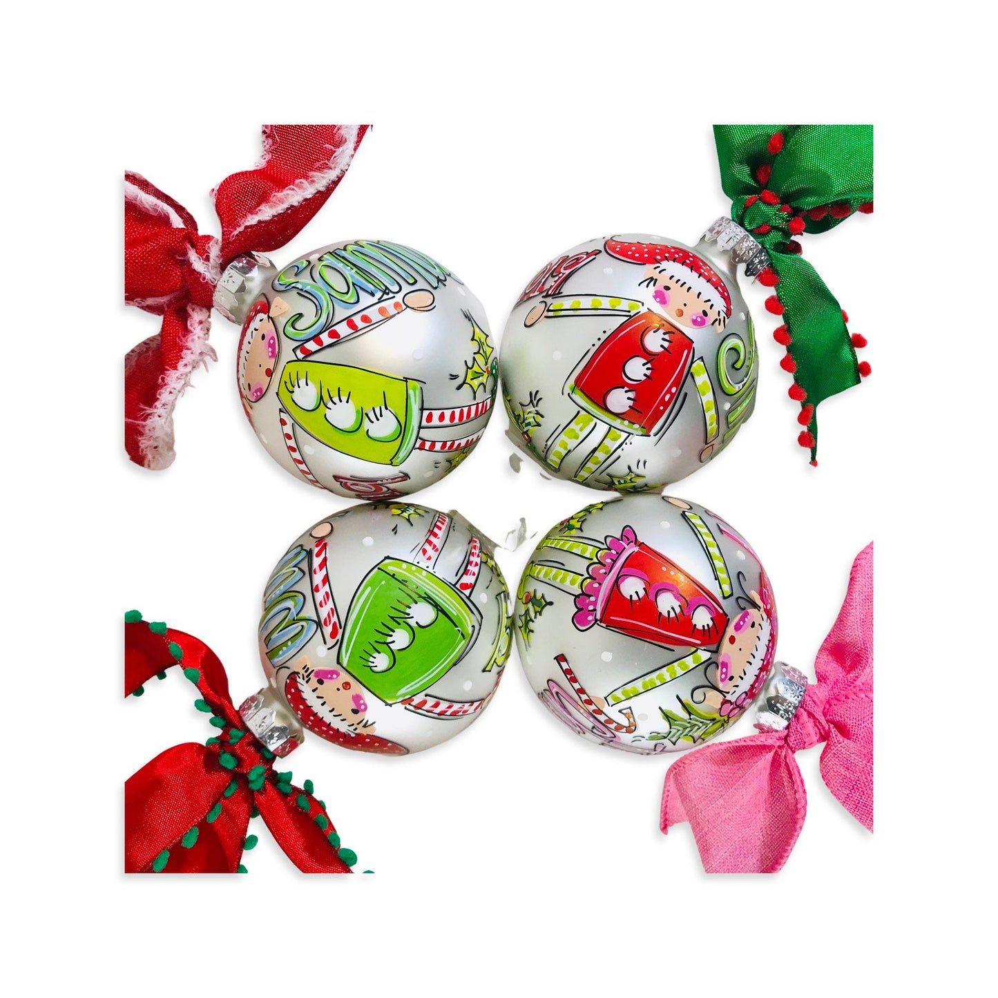 PINK ELF ORNAMENT