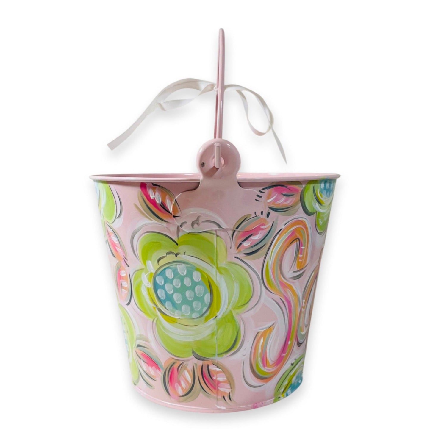 PASTEL FLORAL EASTER BUCKET