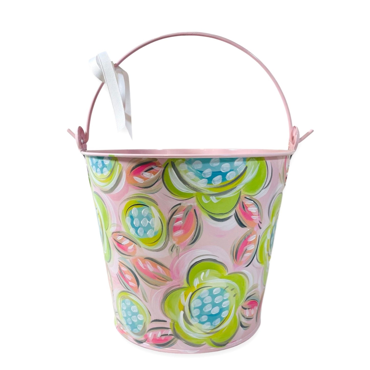 PASTEL FLORAL EASTER BUCKET