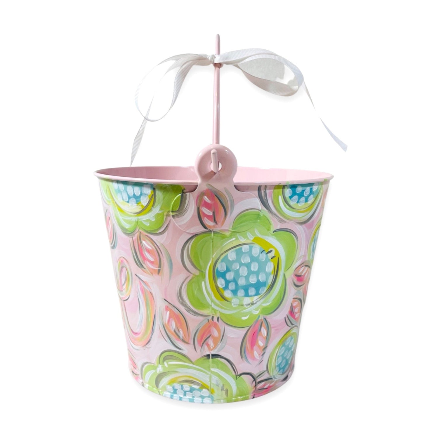PASTEL FLORAL EASTER BUCKET