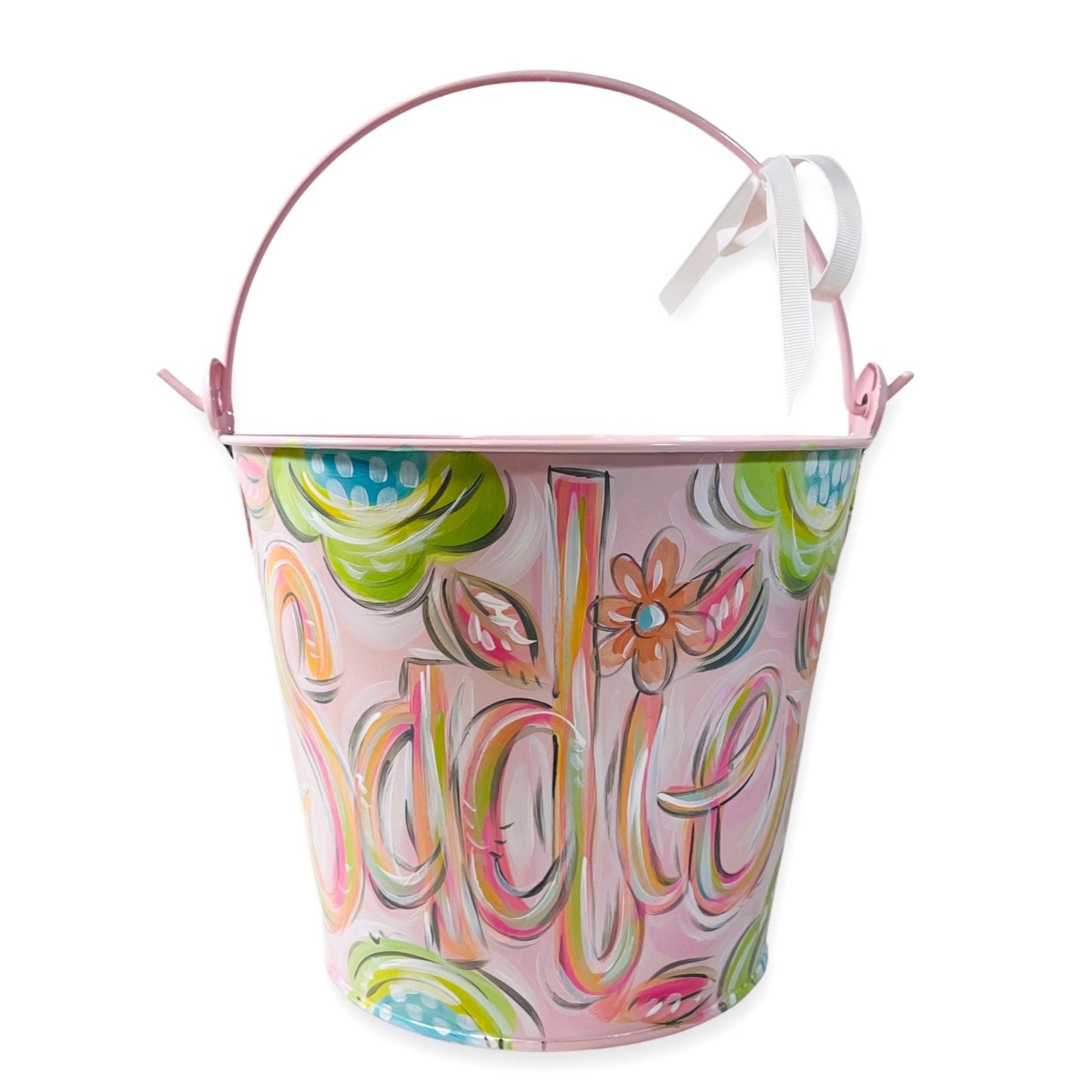 PASTEL FLORAL EASTER BUCKET