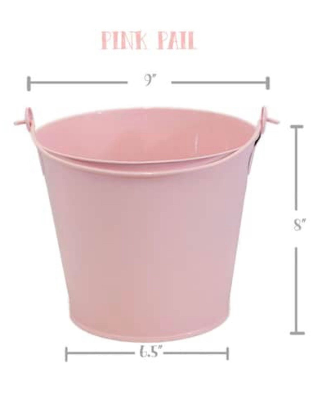 PASTEL FLORAL EASTER BUCKET