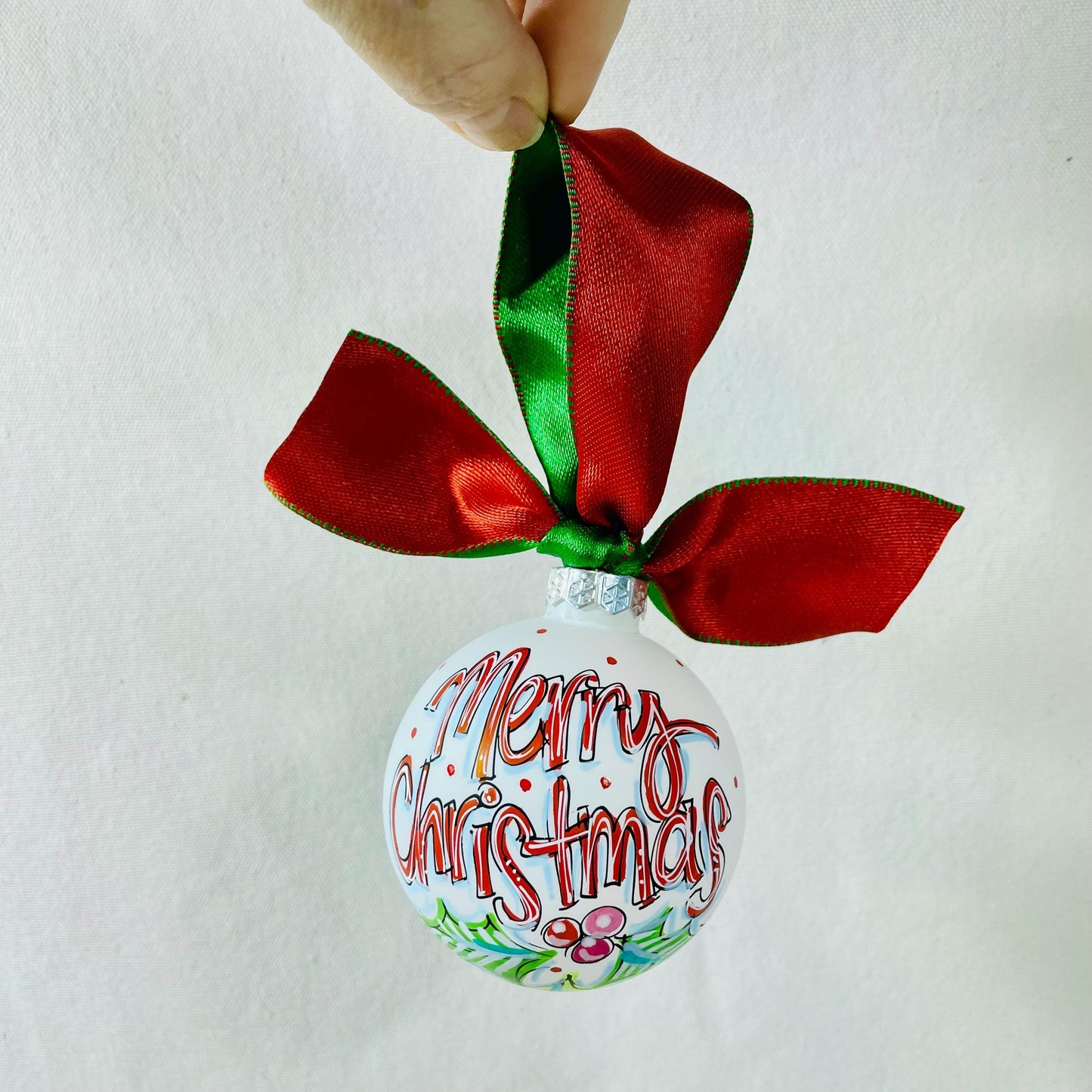 MERRY CHRISTMAS ORNAMENT