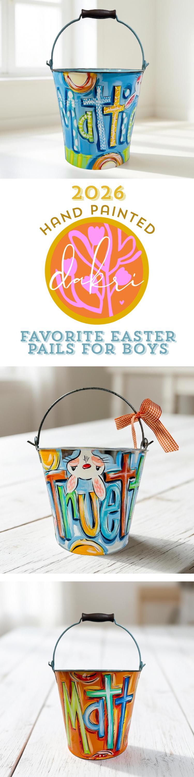 SWEET BUNNY BOY PAIL