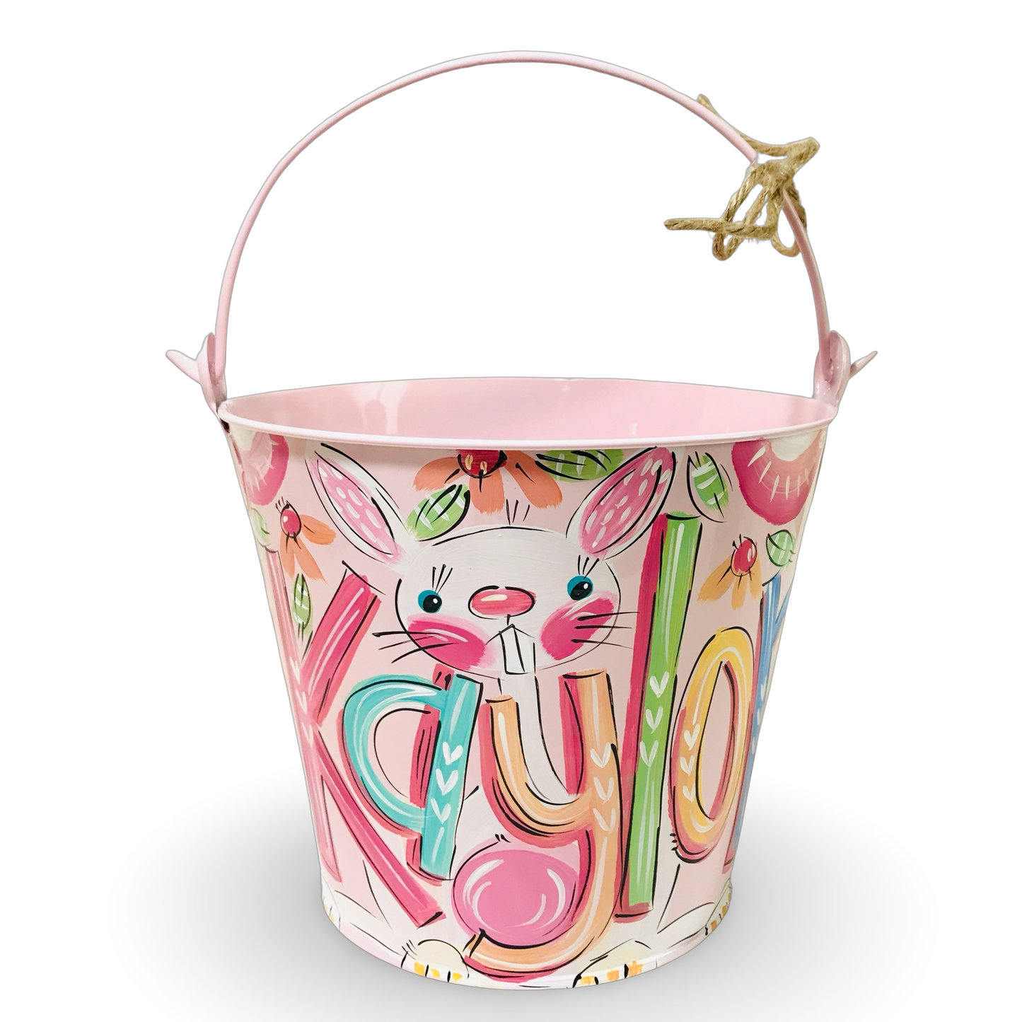 SWEET BUNNY, PINK BUCKET