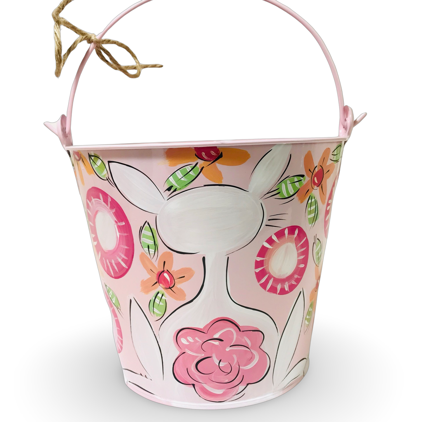 SWEET BUNNY, PINK BUCKET