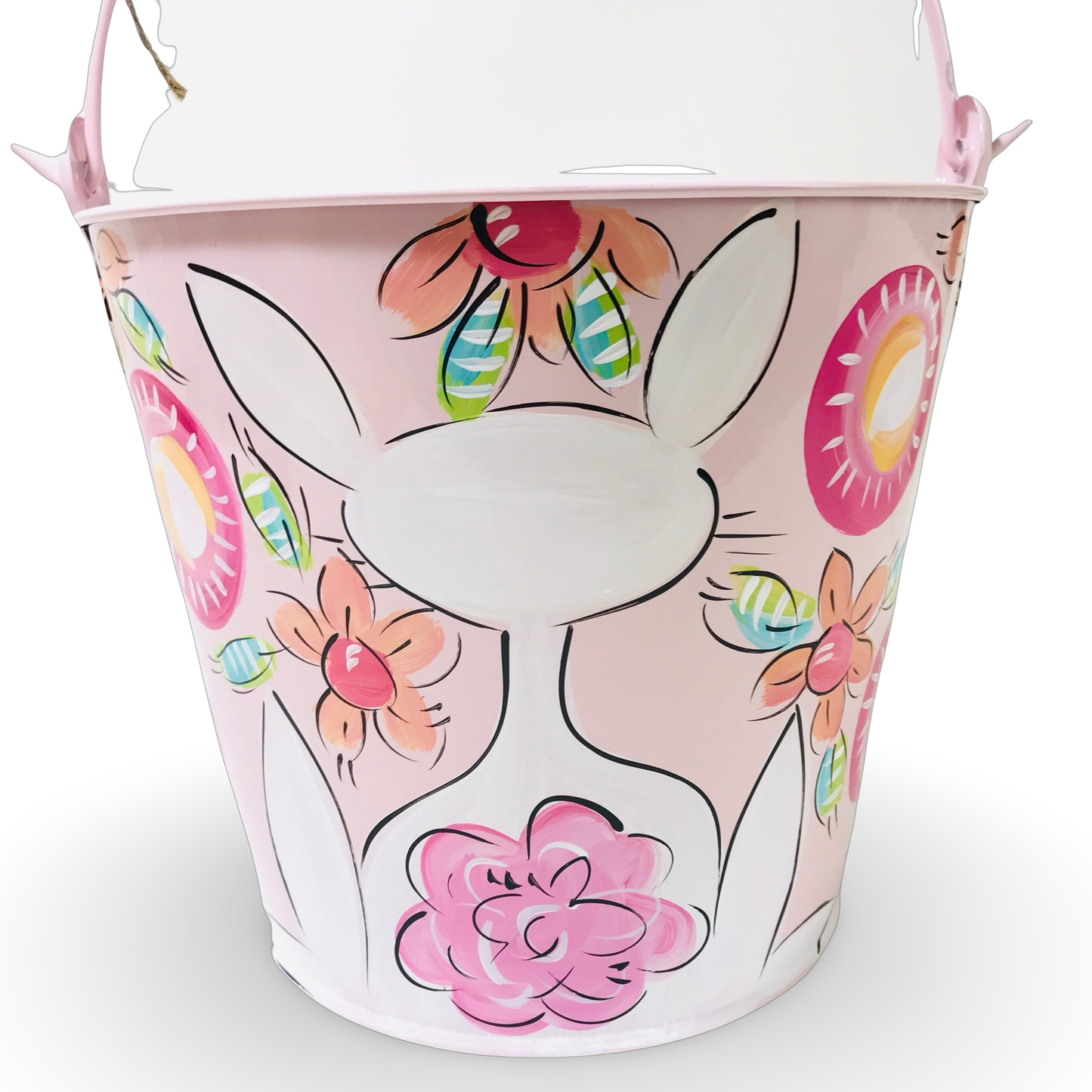 SWEET BUNNY, PINK BUCKET