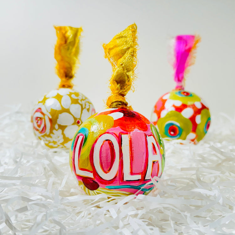 Paper Mache Ornaments 