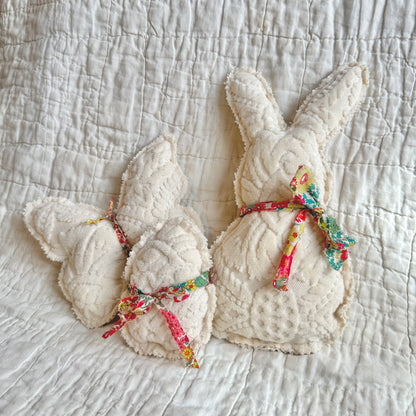 Brushed Chenille & Liberty Floral Trio