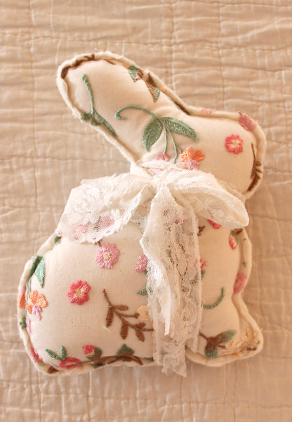 Embroidered Floral Mesh Easter Trio