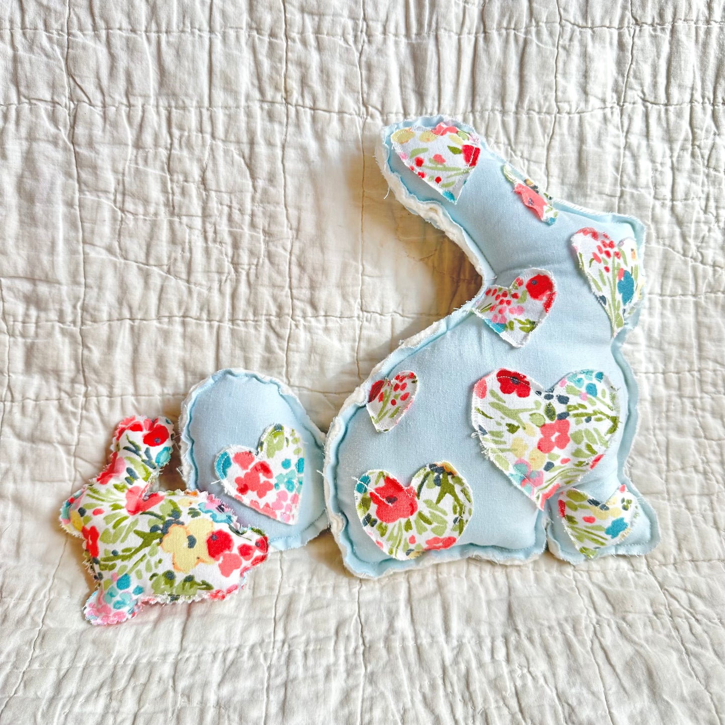 Patchwork Floral Easter Trio