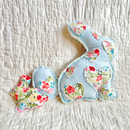 Patchwork Floral Easter Trio