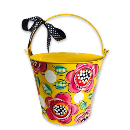 YELLOW EASTER BUCKET