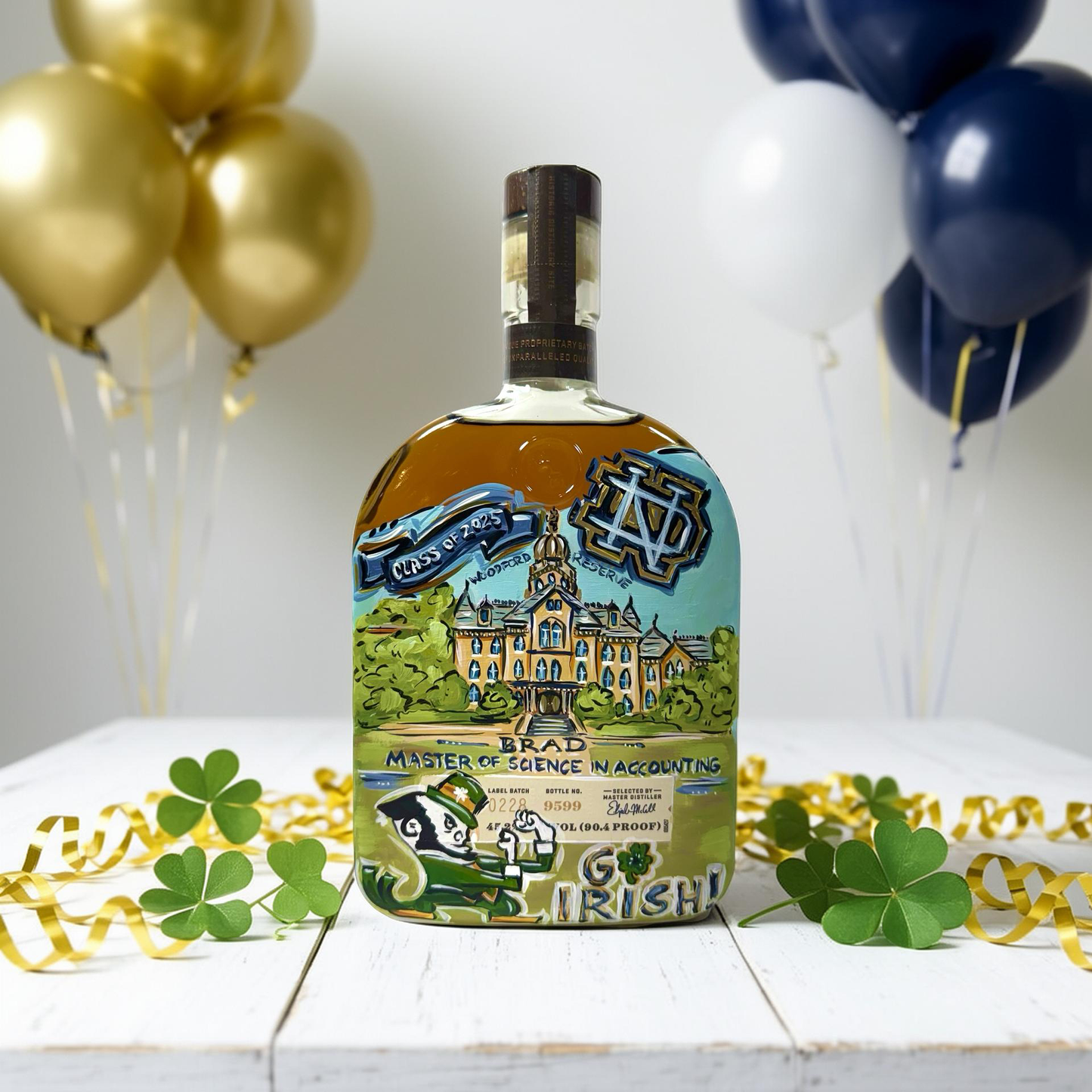 College Graduation Gift Personalized Liquor Bottle Service Custom Celebration Present Special Achievement Recognition Memorable Keepsake Design Unique Graduate Gift Custom Bottle Label Professional Customization Service Special Occasion