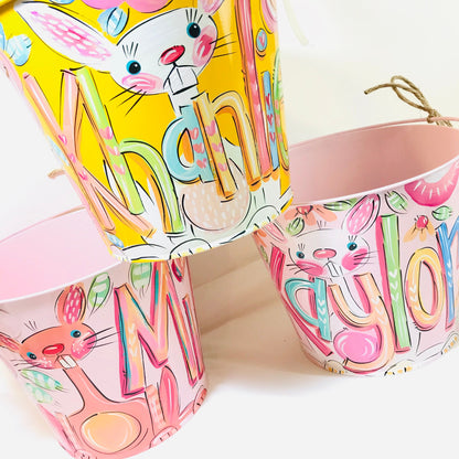 SWEET EASTER BUNNY BUCKET