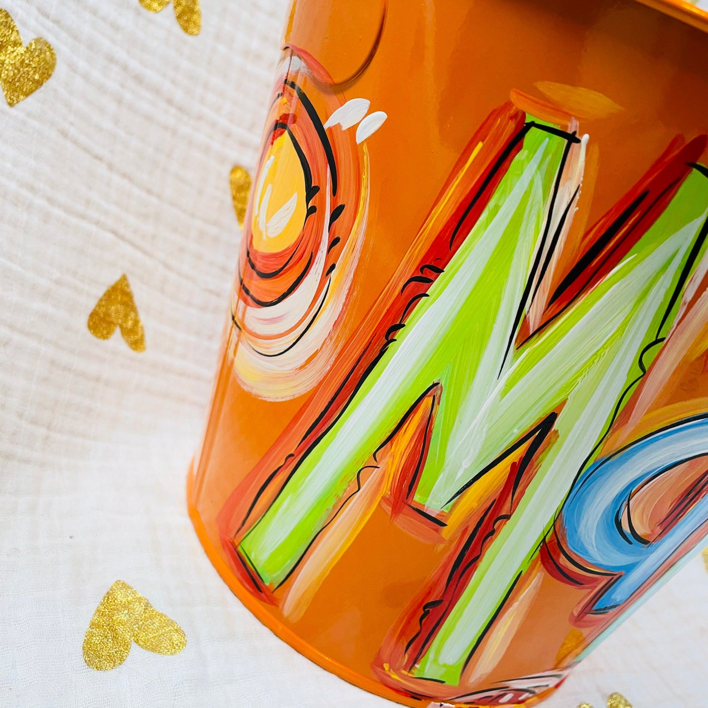 ORANGE EASTER PAIL