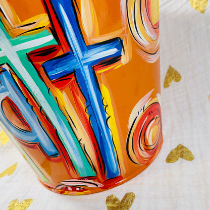 ORANGE EASTER PAIL