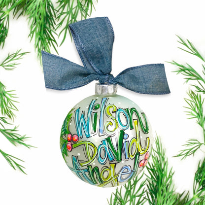 BABY'S FIRST CHRISTMAS, BLUES and GREENS