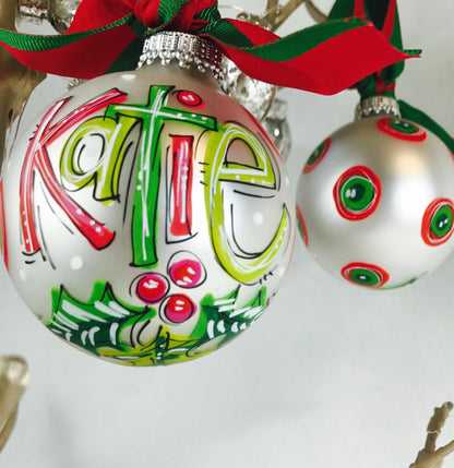 HOLLY ORNAMENT
