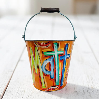 ORANGE EASTER PAIL