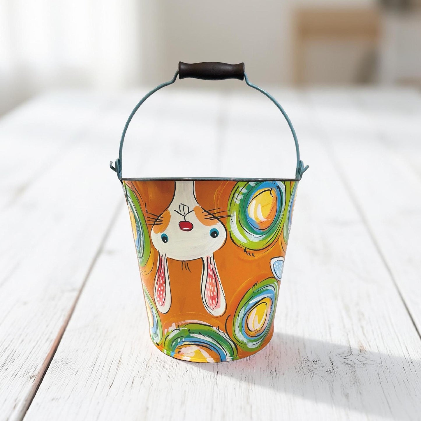 ORANGE EASTER PAIL