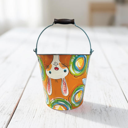 ORANGE EASTER PAIL