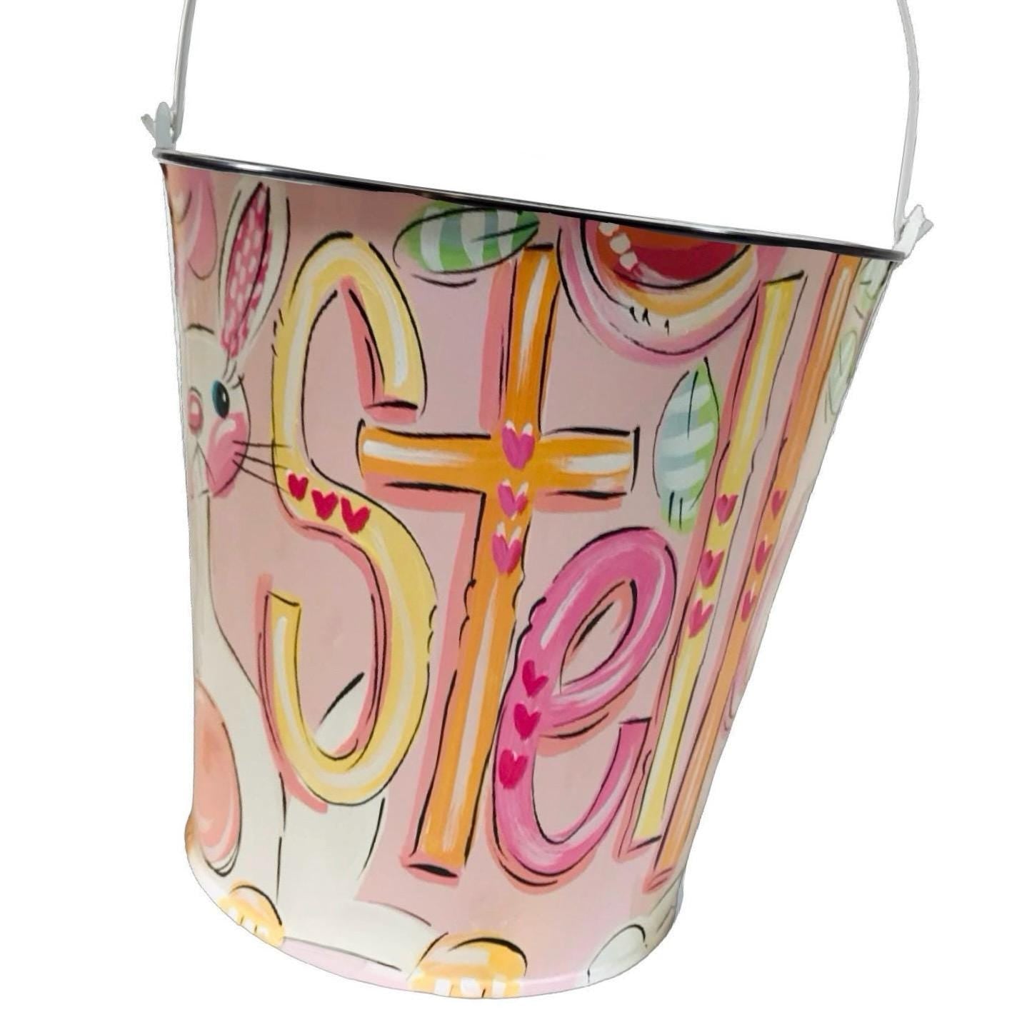 PASTEL BUNNY PAIL