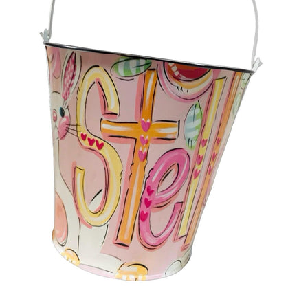 PASTEL BUNNY PAIL