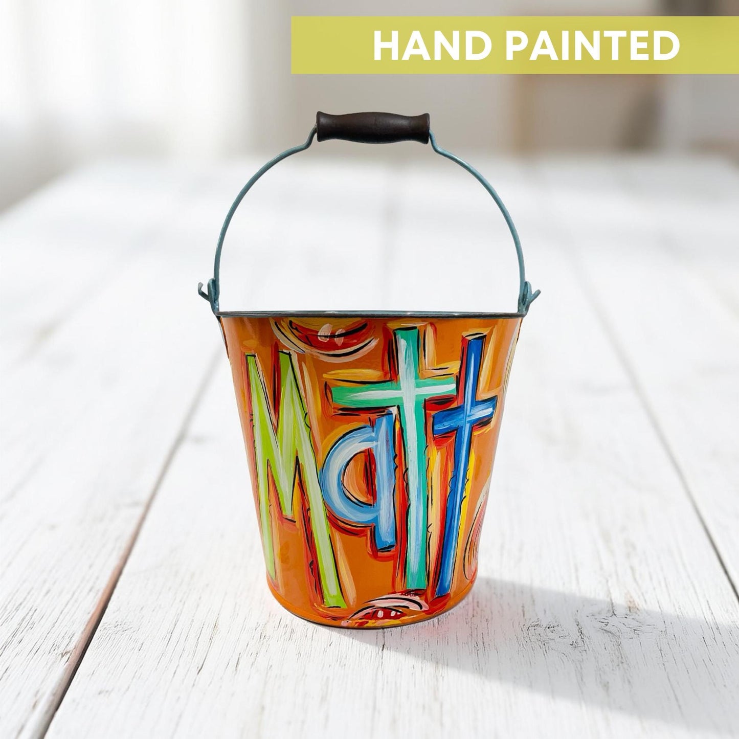 ORANGE EASTER PAIL