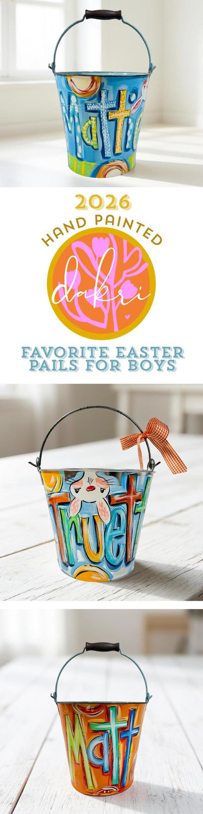 SWEET BUNNY BOY PAIL