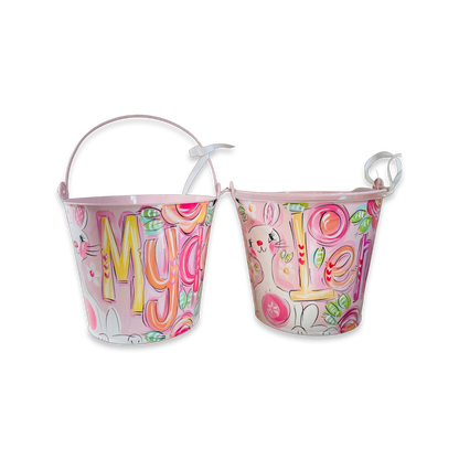 SWEET EASTER BUNNY BUCKET