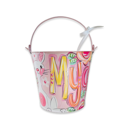 SWEET EASTER BUNNY BUCKET