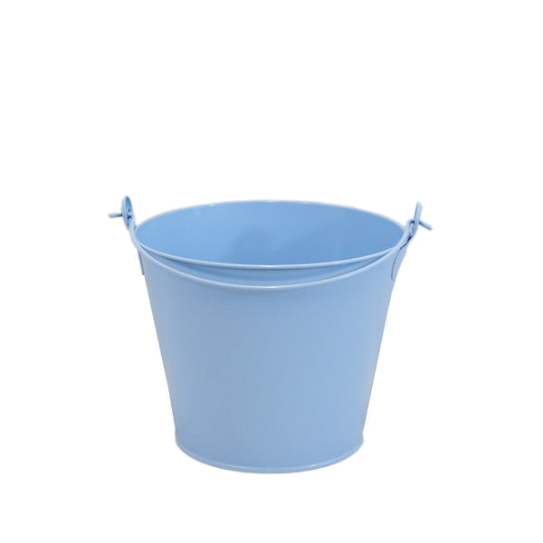 PAIL, Halloween 'Sugar Skull' Pail on Blue Bucket