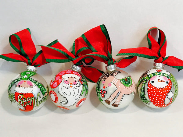 Orders Placed after 11/17 will Arrive after Christmas. ORNAMENT, PERSONALIZED REINDEER Ornament