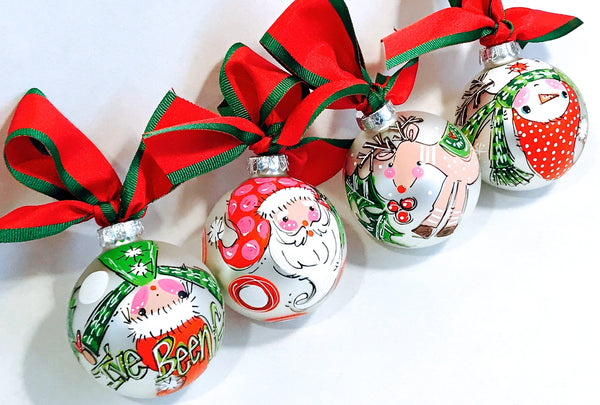 Orders Placed after 11/17 will Arrive after Christmas. ORNAMENT, PERSONALIZED UPSIDE DOWN SNOWMAN Ornament