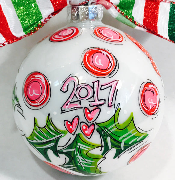 Orders Placed after 11/17 will Arrive after Christmas. ORNAMENT, PERSONALIZED FAMILY KEEPSAKE Ornament